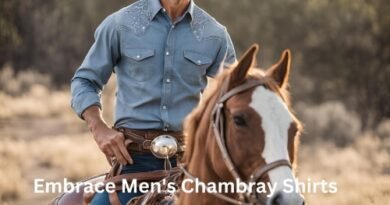 Embrace Men's Chambray Shirts with Pearl Snaps Timeless Wardrobe Essentials